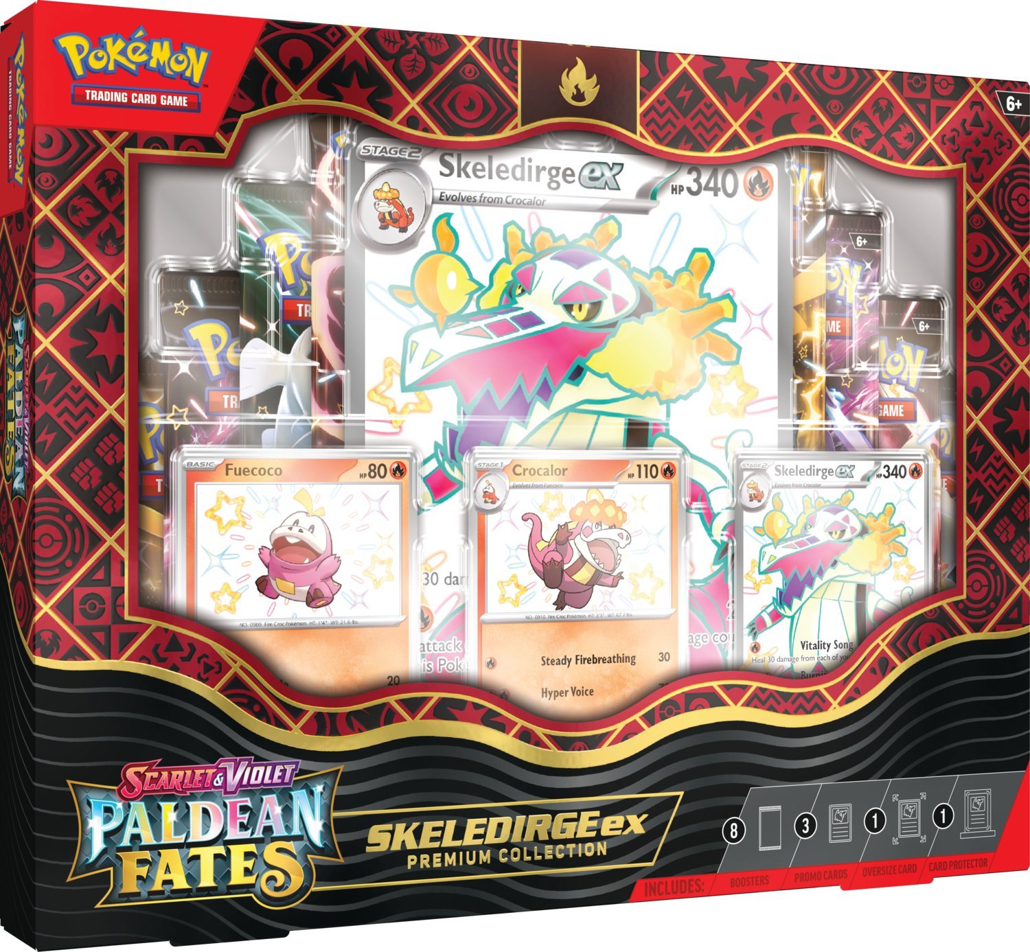 Levně Pokémon TCG: SV4.5 Paldean Fates - Premium Collection