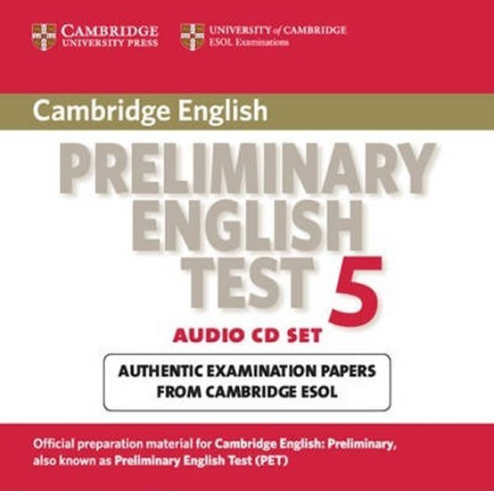 Levně Cambridge Preliminary English Test 5 Audio CD Set (2 CDs) - Cambridge ESOL