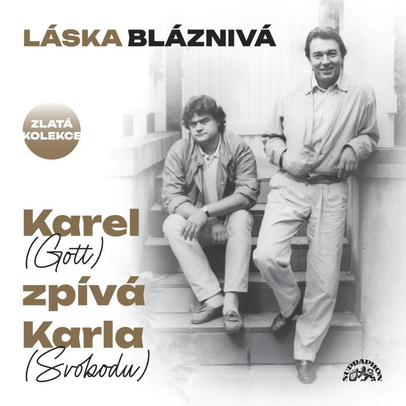 Levně Láska bláznivá - Karel (Gott) zpívá Karla (Svobodu) - 3 CD - Karel Gott