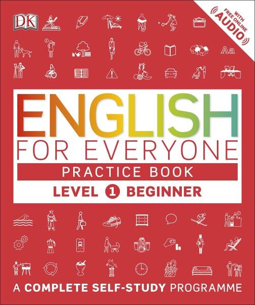 Levně English for Everyone Practice Book Level 1 Beginner : A Complete Self-Study Programme