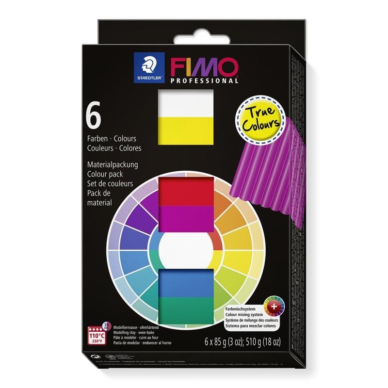 Levně FIMO sada professional - základní barvy