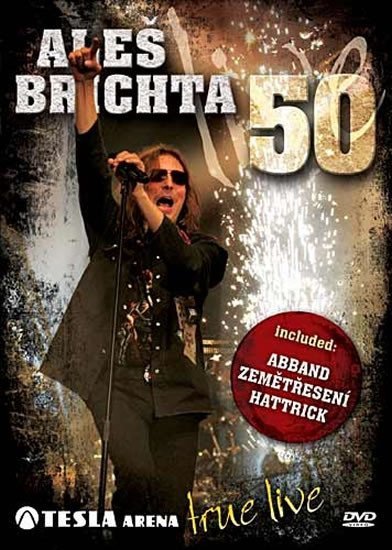 Levně Aleš Brichta - 50 Tesla Arena Live - DVD