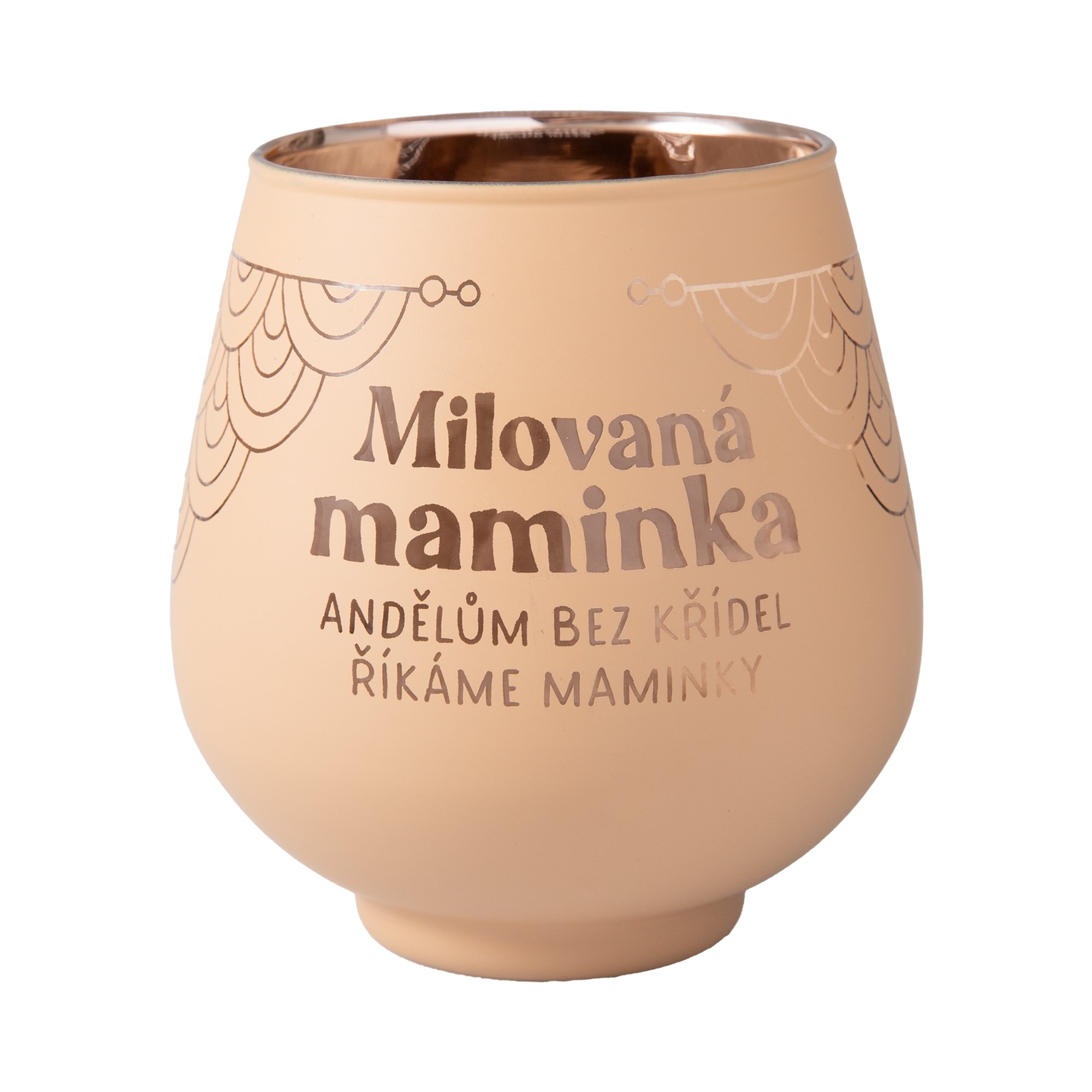 Levně Zrcadlový svícen - Milovaná maminka - Albi