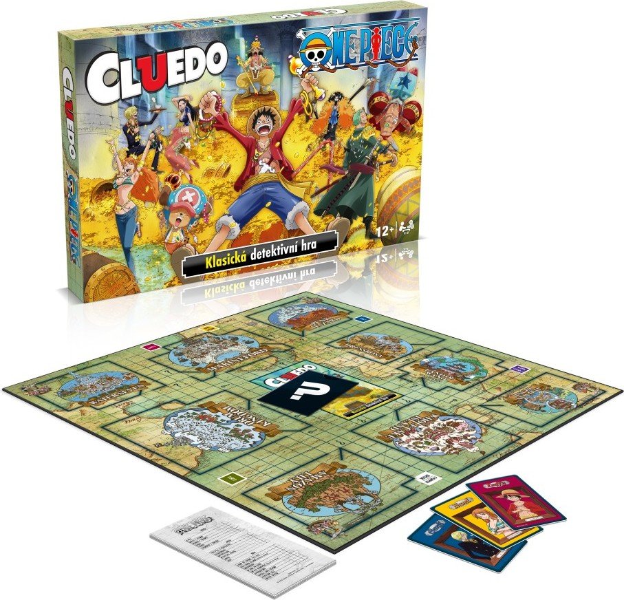 Cluedo One Piece CZ - Alltoys