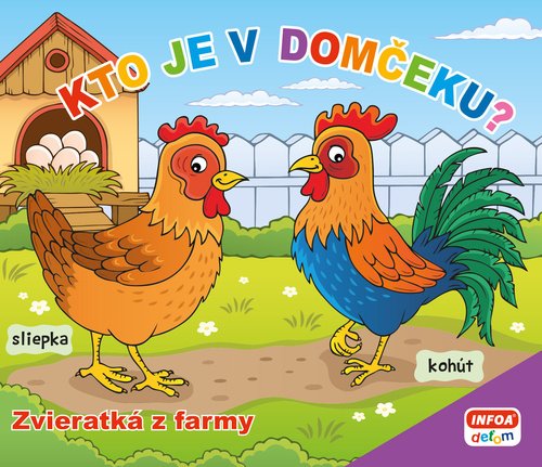 Levně Kto je v domčeku? Zvieratká z farmy