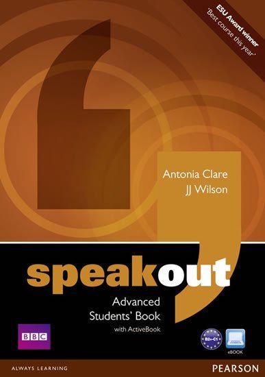 Levně Speakout Advanced Students´ Book w/ DVD/Active Book Multi-Rom Pack - J. J. Wilson