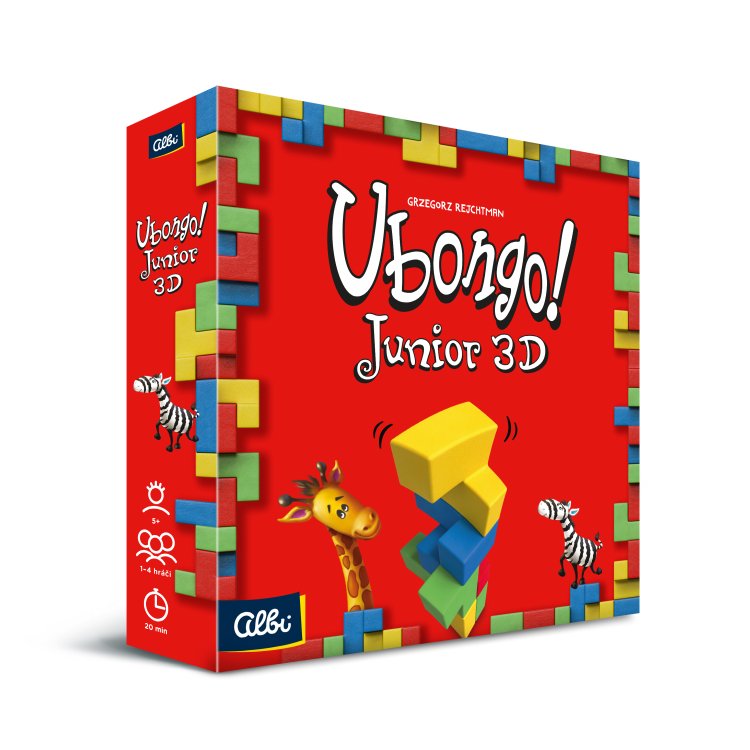 Albi Ubongo Junior 3D - hra (druhá edice) - Albi