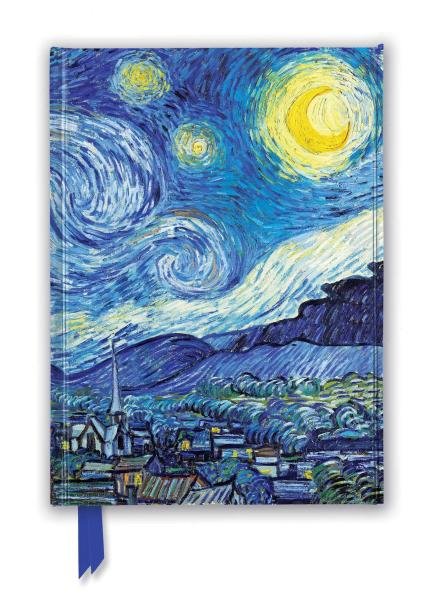 Levně Zápisník Flame Tree. Vincent van Gogh: Starry Night
