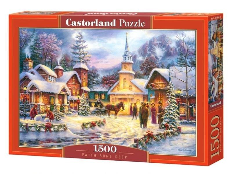 Levně Puzzle Castorland Víra 1500 dílků