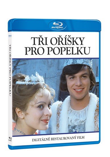 Levně Tři oříšky pro Popelku Blu-ray (digitálně restaurovaná verze)