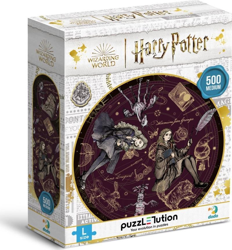 Levně Puzzle Harry Potter: Brumbál, Hermiona a Lenka 500 dílků