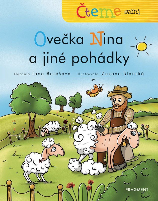 Levně Čteme sami - Ovečka Nina a jiné pohádky - Jana Burešová