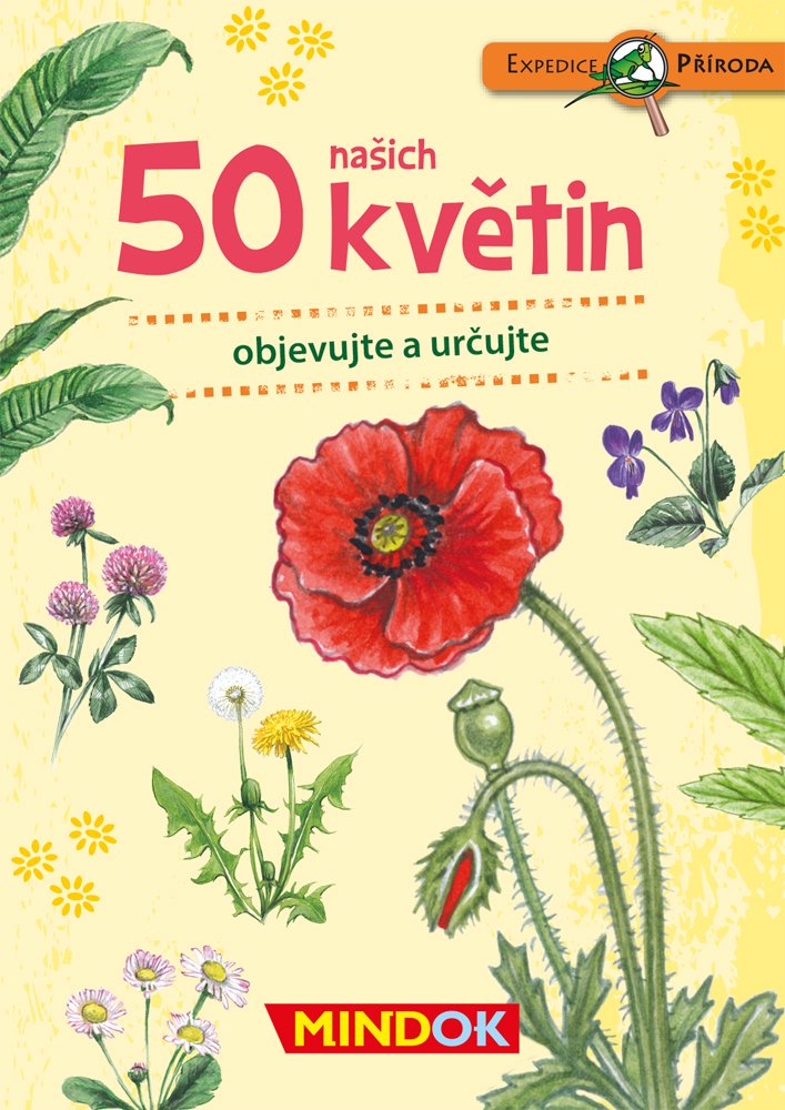 Levně Expedice příroda: 50 našich květin - autorů kolektiv