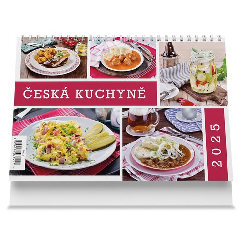 Levně Česká kuchyně 2025 - stolní kalendář