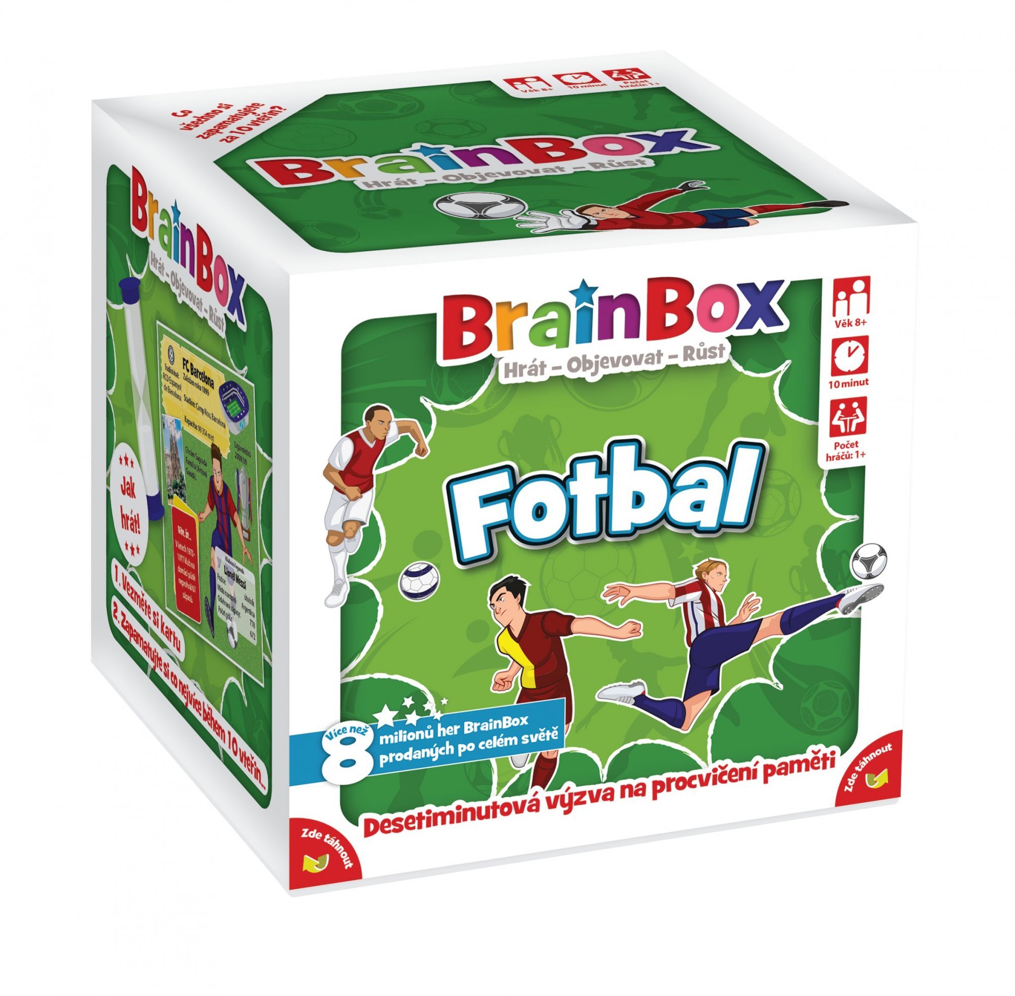 Levně BrainBox - fotbal (postřehová a vědomostní hra)