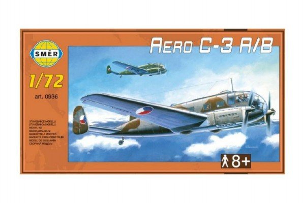 Levně Model Aero C-3 A/B 1:72 29,5x16,6cm v krabici 34x19x5,5cm