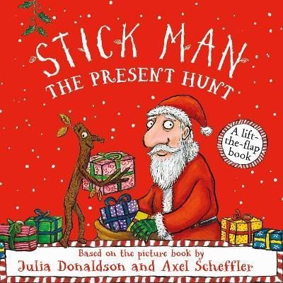 Levně Stick Man - The Present Hunt: A lift-the-flap adventure - Julia Donaldsonová