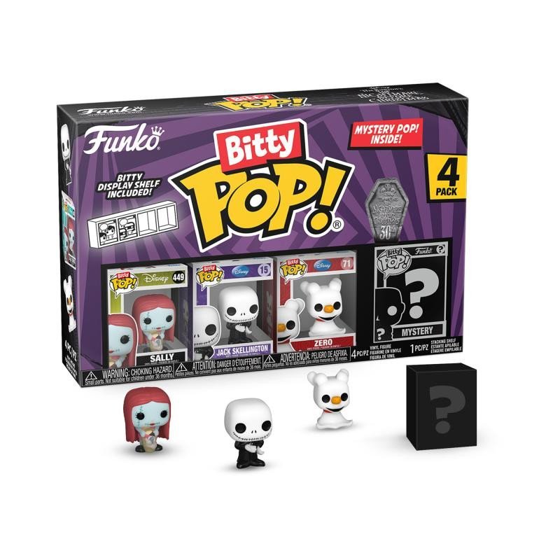 Levně Funko Bitty POP: The Nightmare Before Christmas - Sally (4pack)