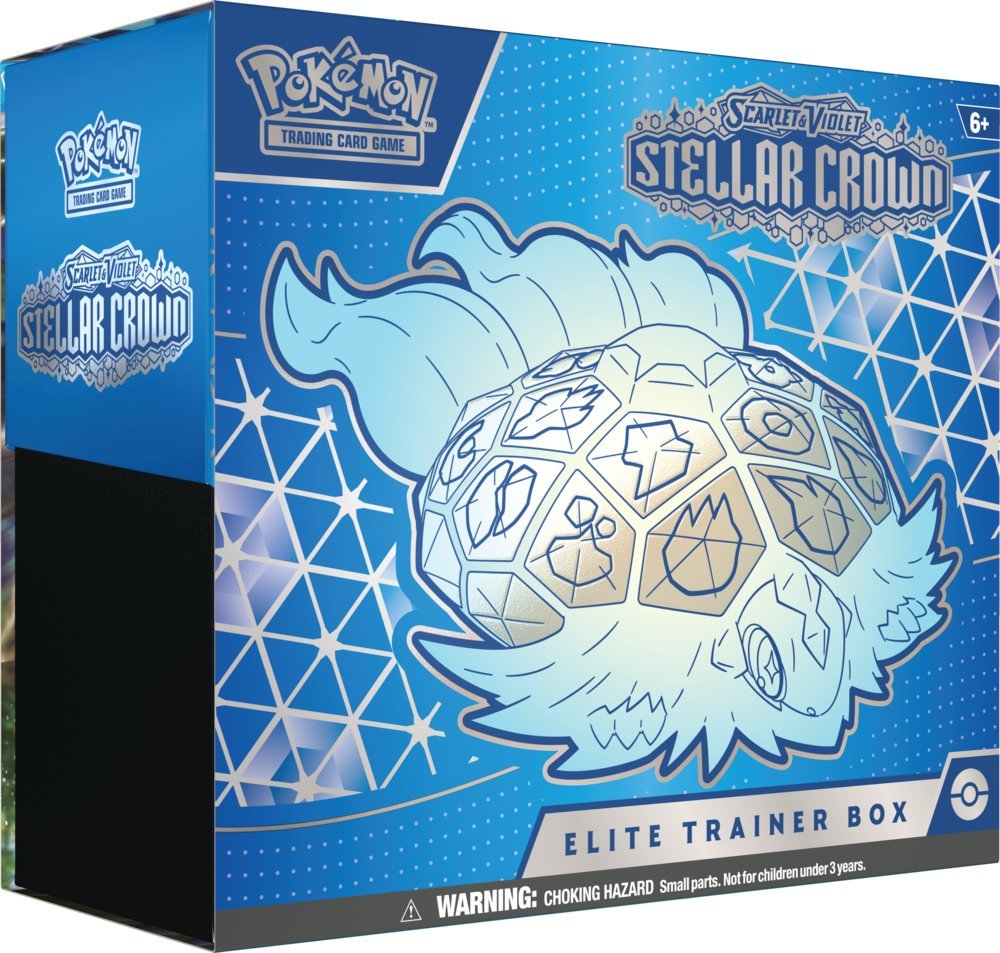 Levně Pokémon TCG: Scarlet &amp; Violet 07 Stellar Crown - Elite Trainer Box