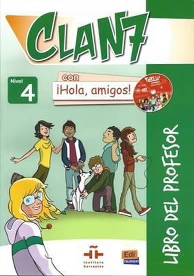 Levně Clan 7 Nivel 4 - Libro del profesor + CD + CD-ROM