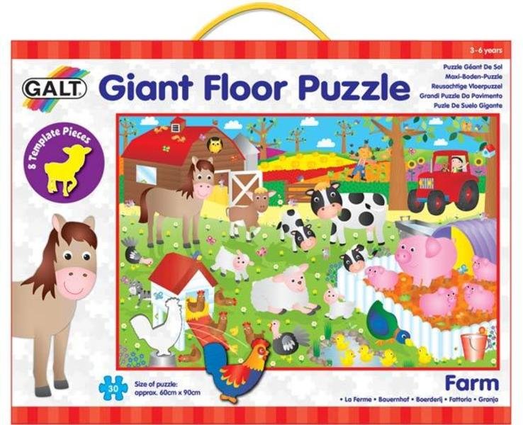 Galt Velké podlahové puzzle - Na farmě