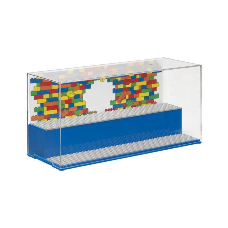 Levně Herní a sběratelská skříňka LEGO ICONIC - modrá