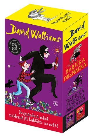 Levně Box : Babička Drsňačka - David Walliams