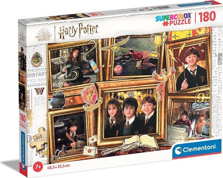 Clementoni Puzzle Harry Potter - Supercolor 180 dílků - Clementoni