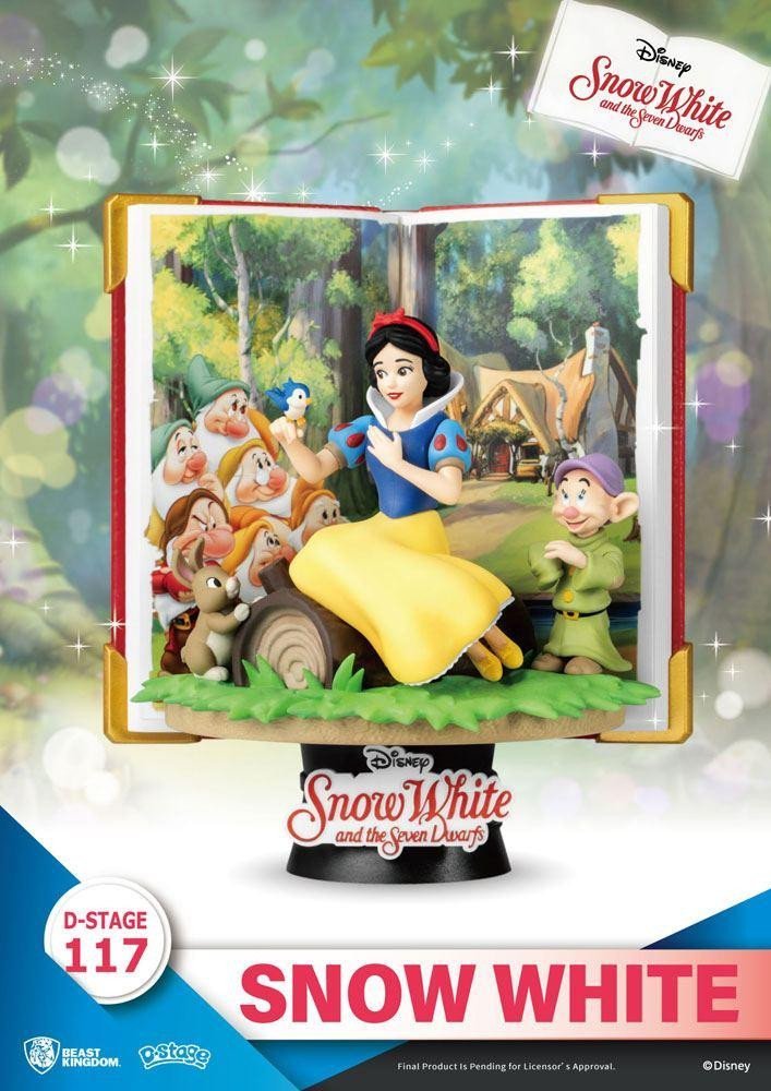 Levně Disney diorama Book series - Sněhurka 13 cm (Beast Kingdom)