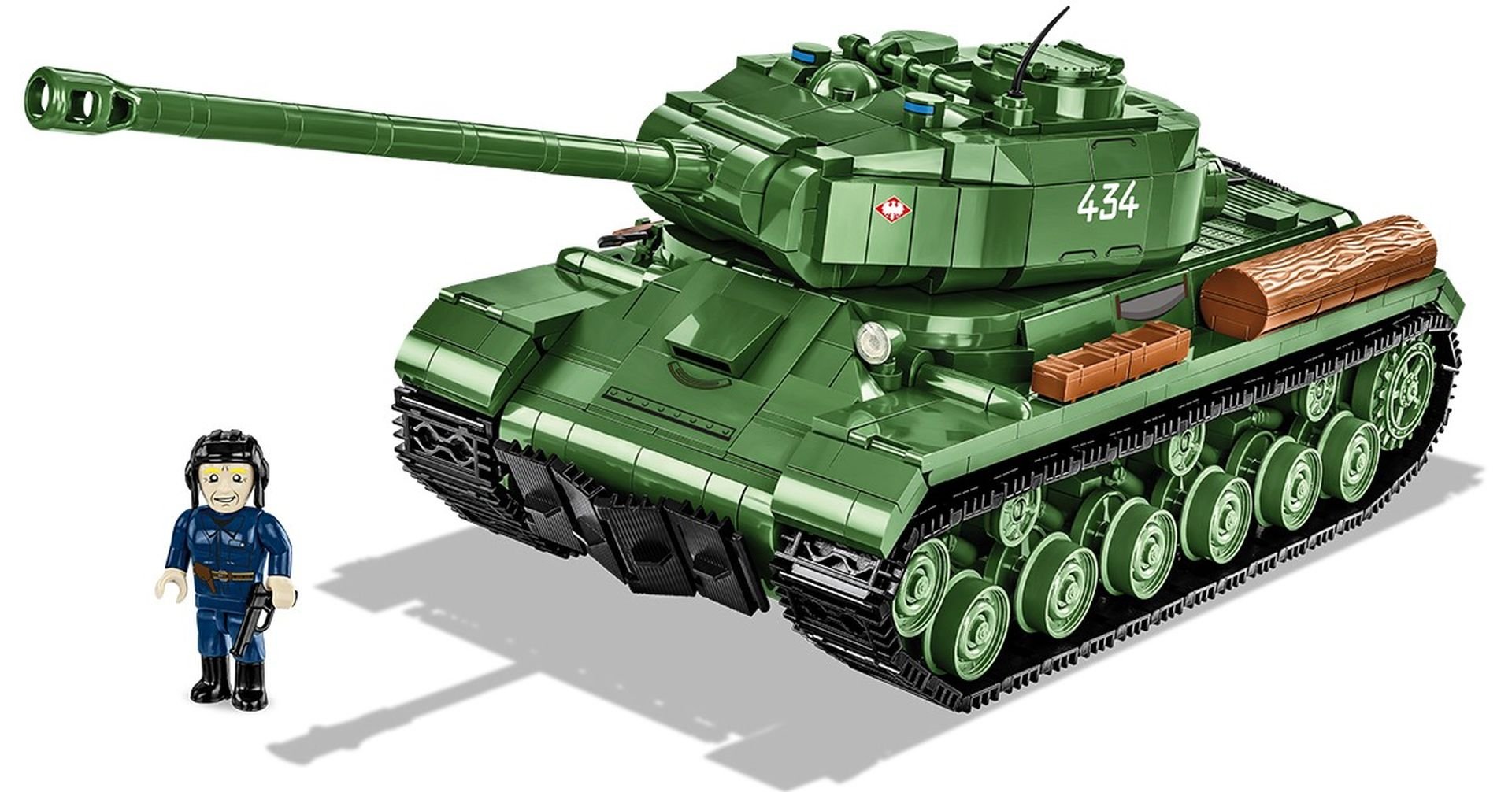 Levně COBI 2578 II WW Tank IS-2, 3v1, 1:28, 1051 k, 1 f