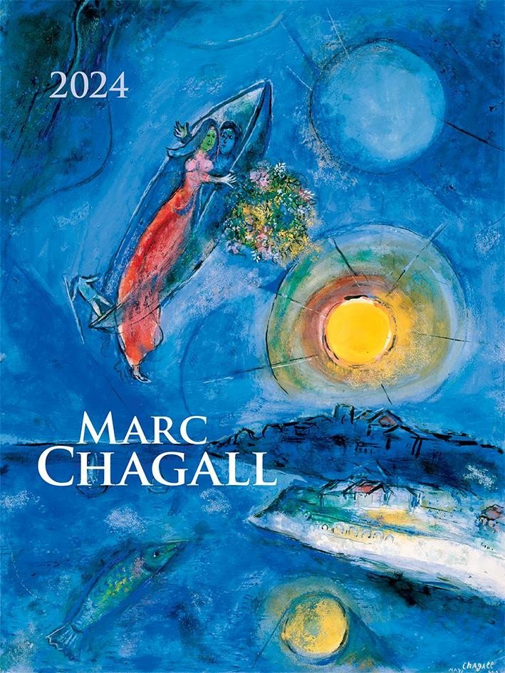 Levně Kalendář 2024 Marc Chagall, nástěnný