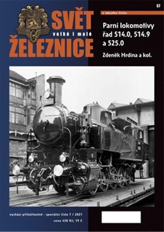 Levně Svět velké i malé železnice speciál 7 - Parní lokomotivy řady 514.0, 514.9 a 525.0 - Zdeněk Hrdina
