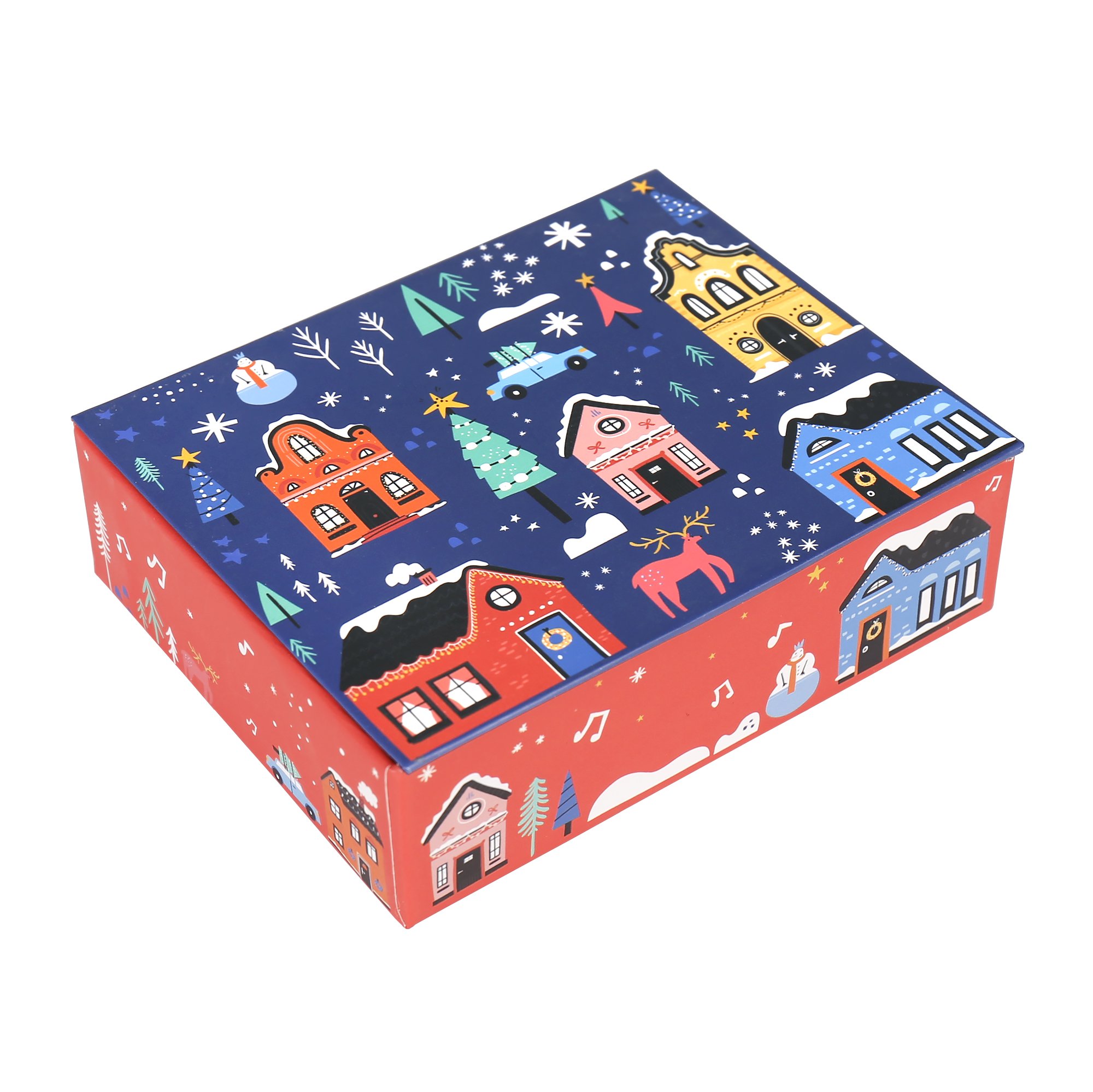 Albi Hrací krabička - Zasněžené domky - Albi