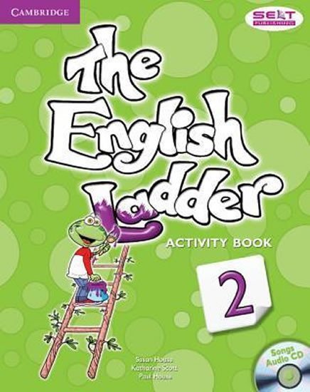 Levně English Ladder Level 2 Activity Book with Songs Audio Cd - Susan House
