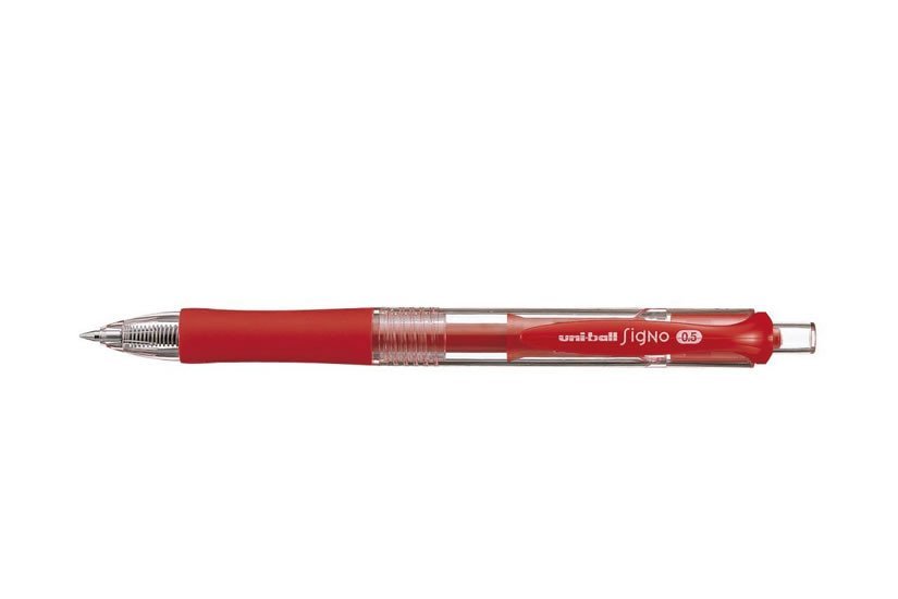 Levně UNI Signo gelový roller 0,5 mm / červený