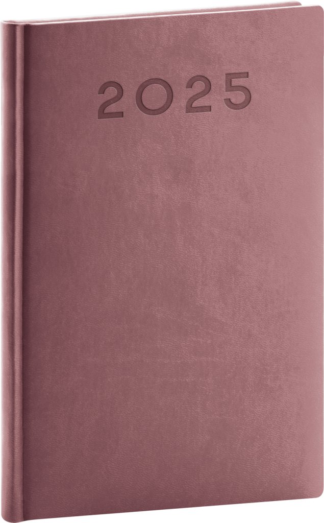 Levně Týdenní diář Aprint Neo 2025, růžový, 15 × 21 cm