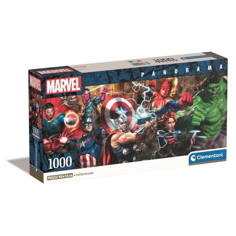 Product detail of Puzzle Panorama: Marvel 1000 dílků