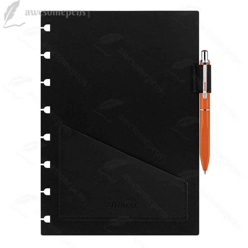 Levně Filofax přídavné poutko na pero s perem - oranžová