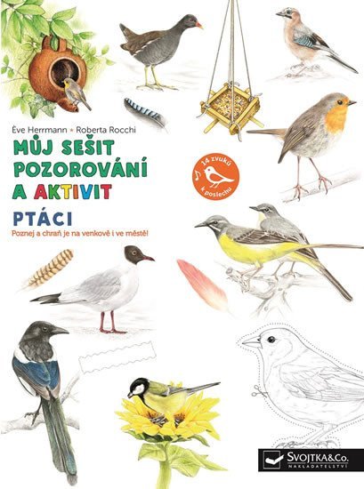 Ptáci - Můj sešit pozorování a aktivit - Eve Herrmann