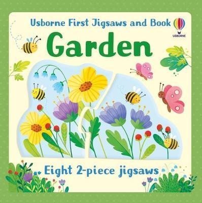 Levně Usborne First Jigsaws And Book: Garden - Matthew Oldham