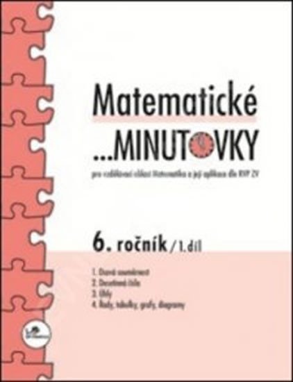 Matematické minutovky pro 6. ročník/ 1. díl - Miroslav Hricz