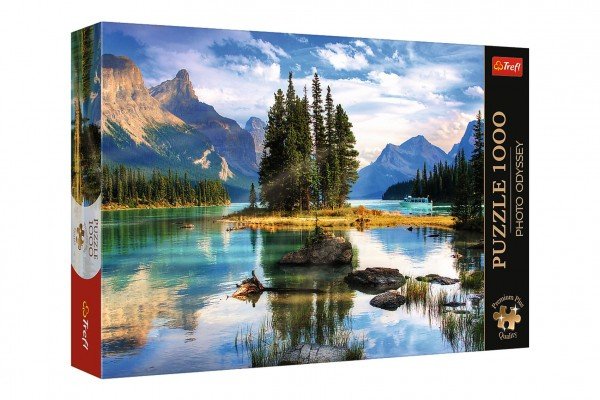 Levně Puzzle Premium Plus - Photo Odyssey: Ostrov duchů, Kanada 1000 dílků 68,3x48cm v krabici 40x27x6cm