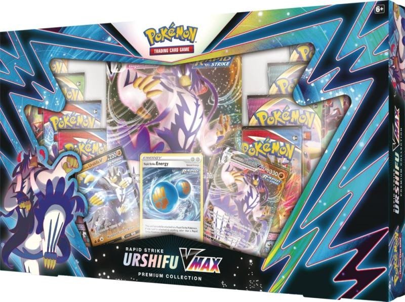 Levně Pokémon TCG: Urshifu Rapid Strike VMax Premium Box
