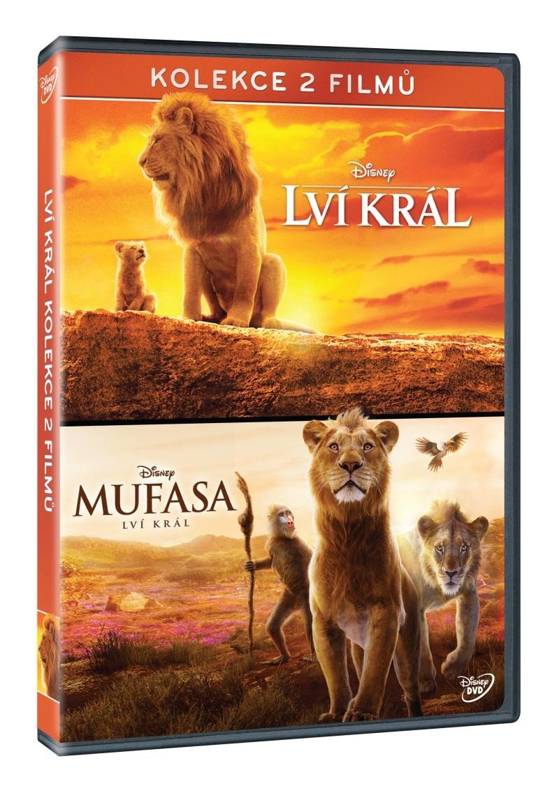Product detail of Lví král (2019) + Mufasa: Lví král kolekce 2 filmů 2DVD
