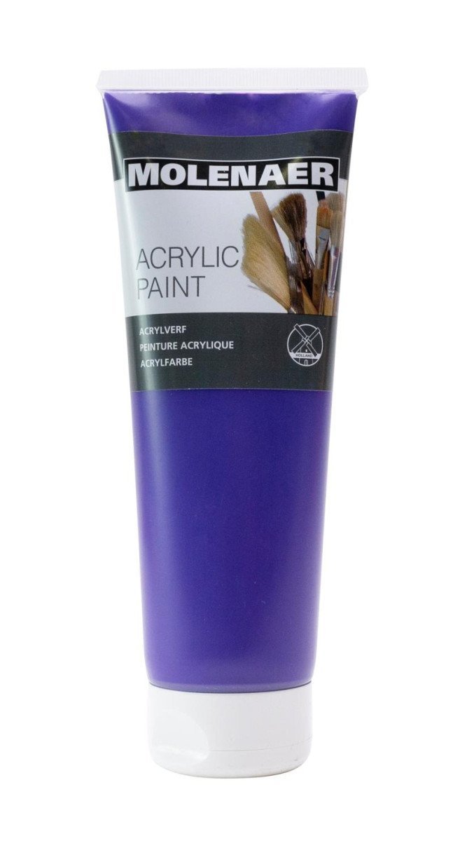 Levně Molenaer akrylová barva 250 ml - fialová