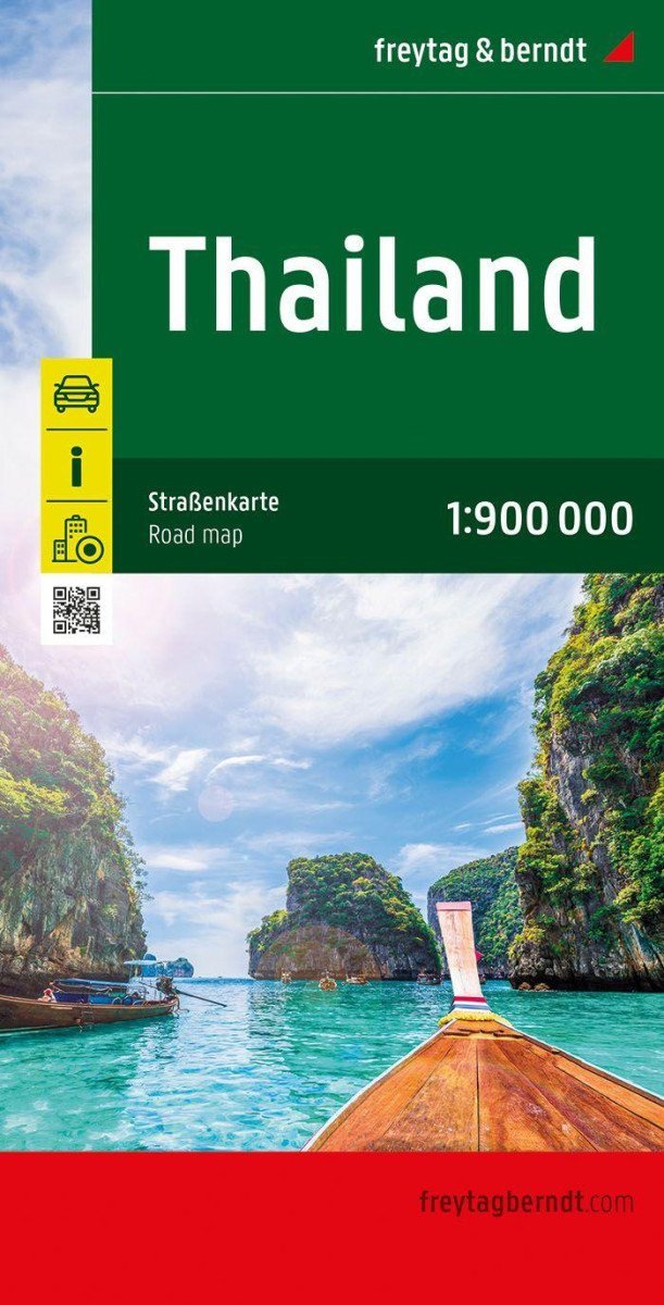 Levně Thajsko 1:900 000 / automapa