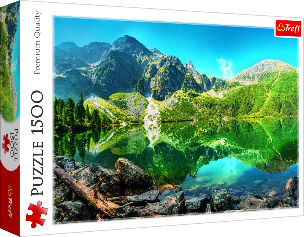 Levně Trefl Puzzle Jezero Morskie Oko, Tatry / 1500 dílků - Trefl