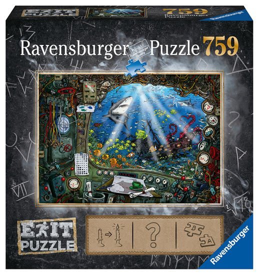 Levně Ravensburger Puzzle Exit Ponorka/759 dílků