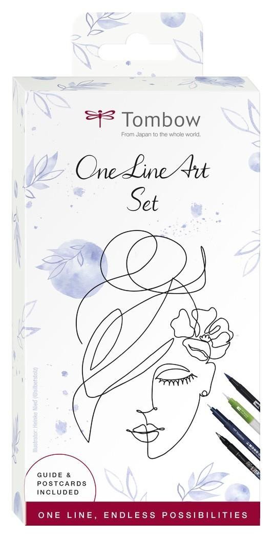 Levně Tombow Sada One Line Art Set - 9 kusů