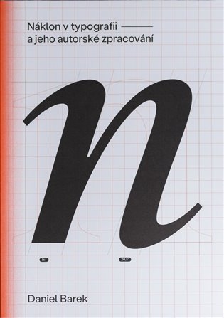 Levně Náklon v typografii a jeho autorské zpracování - Daniel Barek